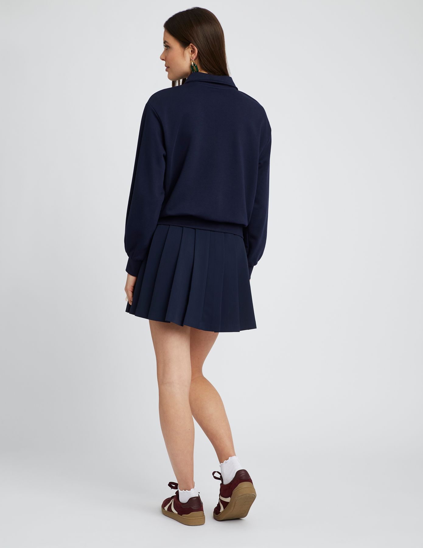Sweat col polo