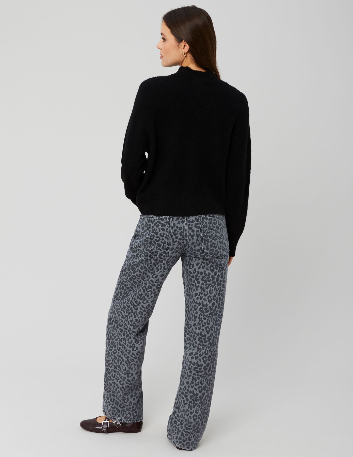 Pull col montant premium