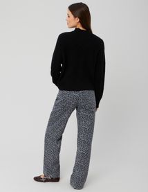 Pull col montant premium
