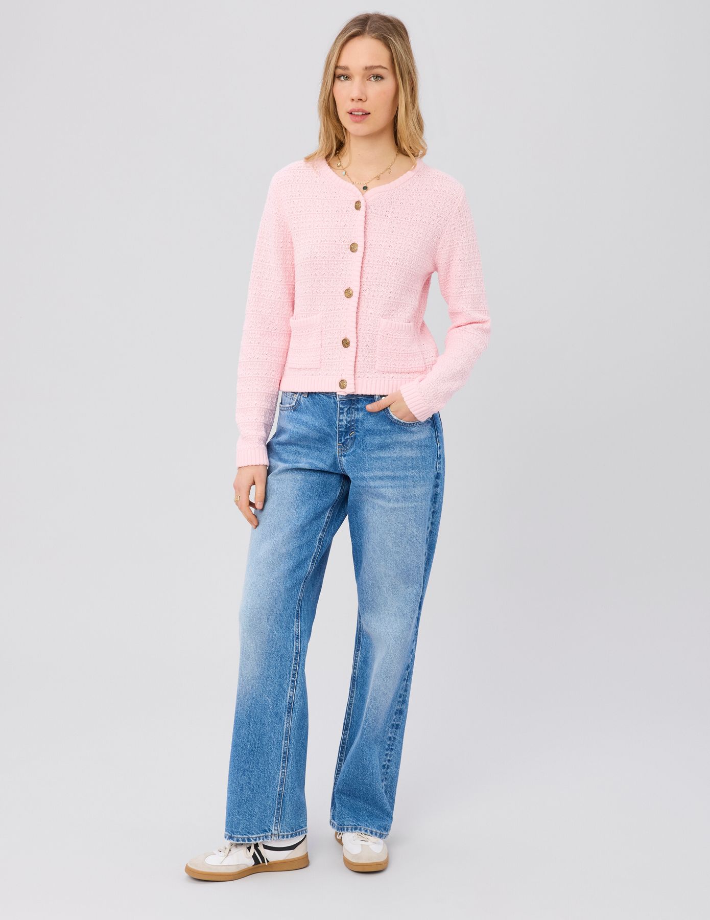 Gilet boutonn&eacute;