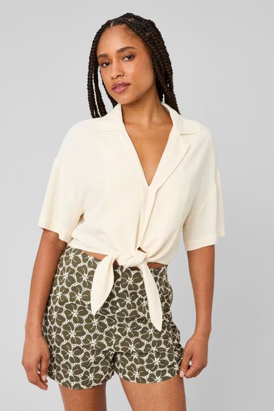 Chemisette &agrave; nouer