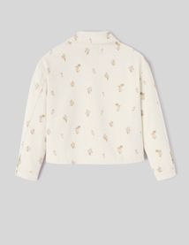 Veste en jean brodée