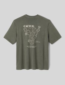 T-shirt imprimé devant dos