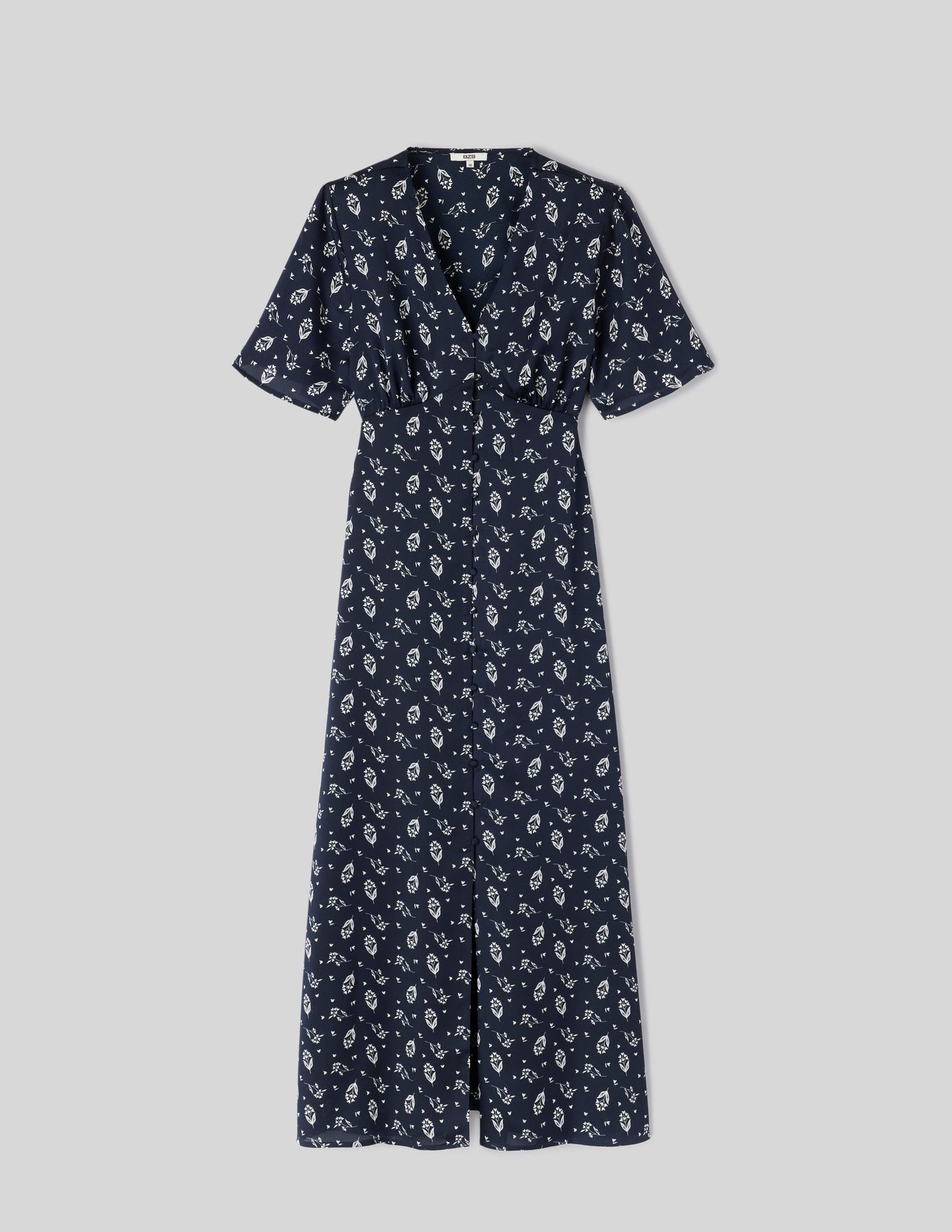 Robe longue imprimée