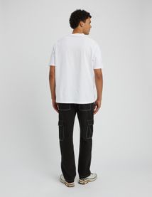 Pantalon cargo &agrave; surpiq&ucirc;res