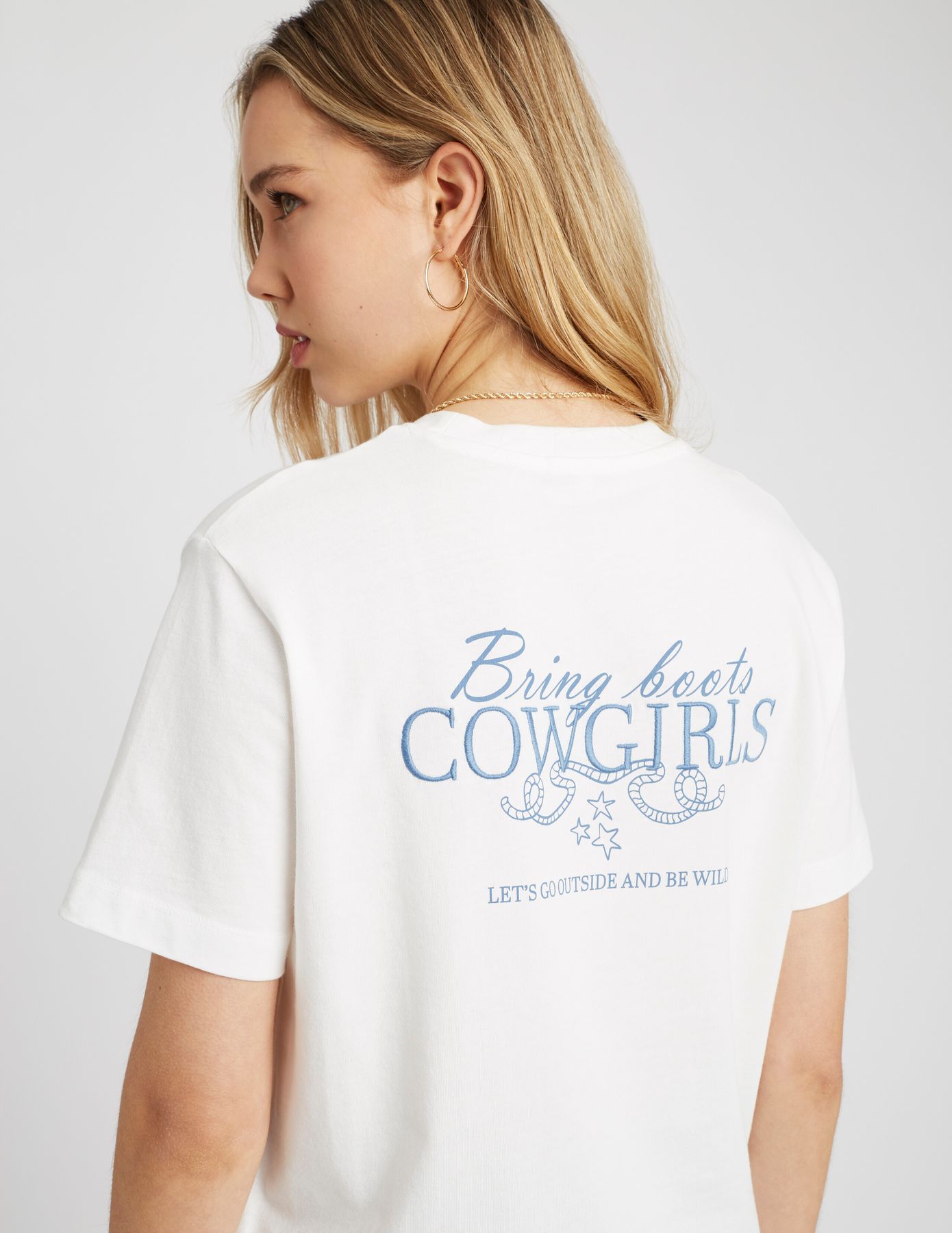 T-shirt brodé