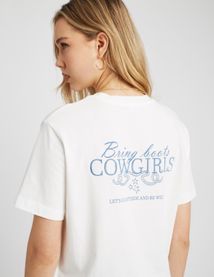 T-shirt brodé