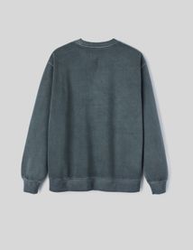 Sweat col rond brod&eacute;