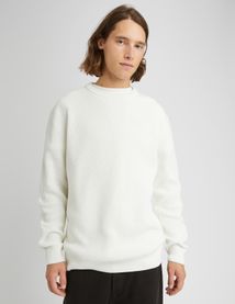 Pull maille chenille