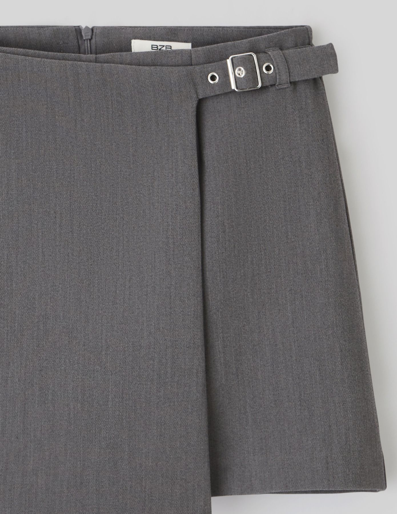Jupe short portefeuille en polyester recyclé