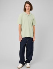 Polo maille c&ocirc;tel&eacute;e