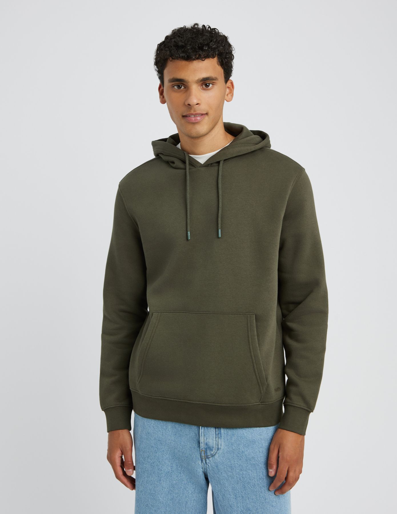 Sweat basique &agrave; capuche