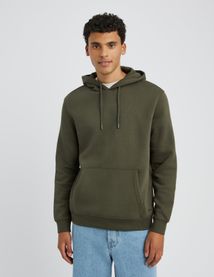 Sweat basique &agrave; capuche