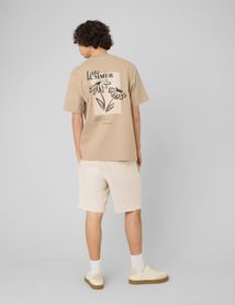 T-shirt imprim&eacute; devant / dos