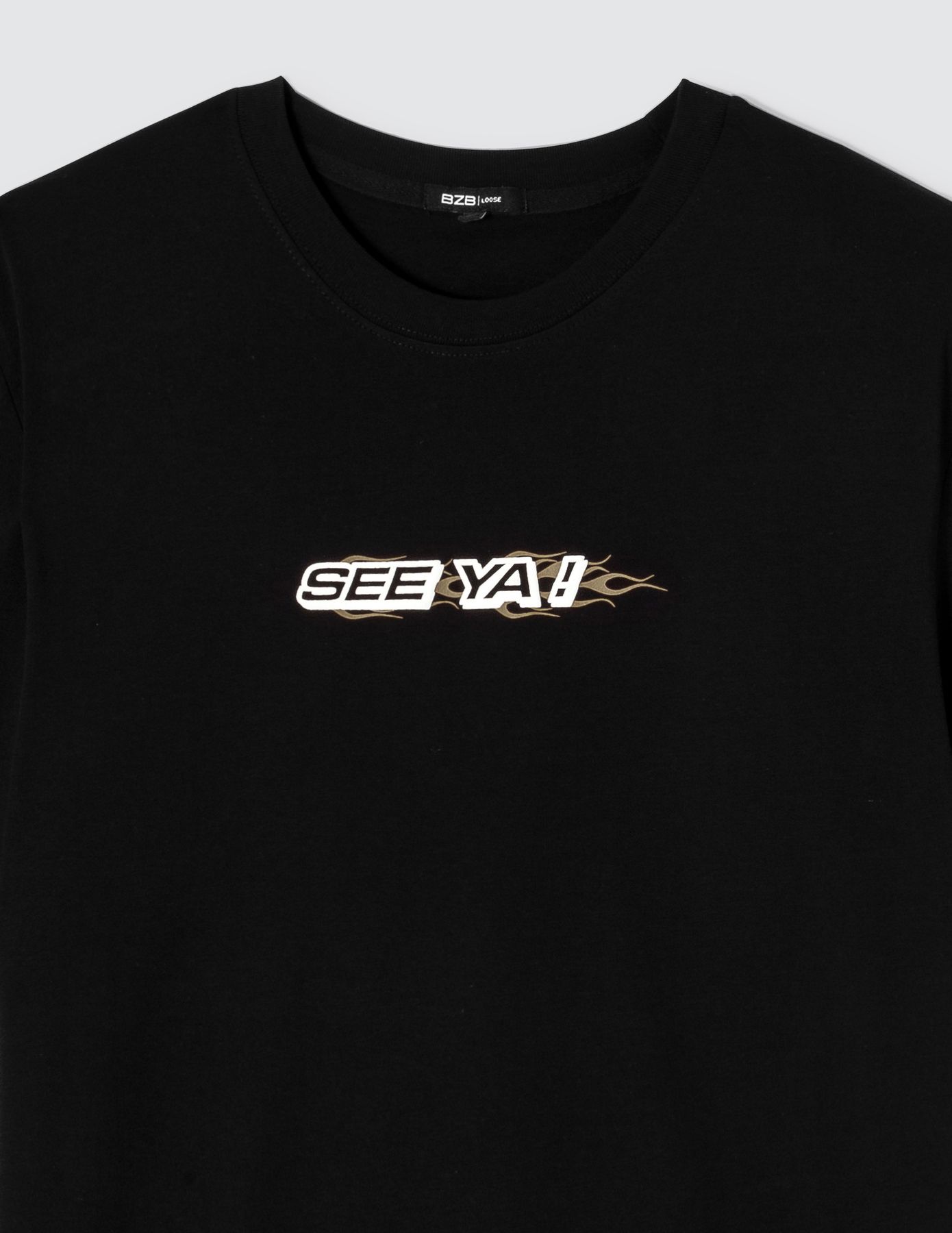 T-shirt imprimé esprit racing