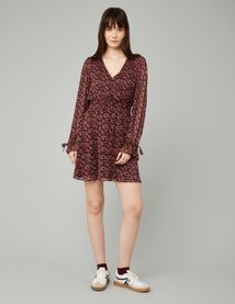 Robe courte imprimée