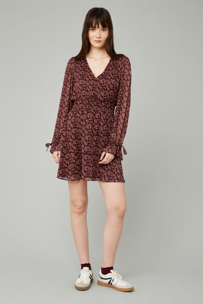 Robe courte imprimée