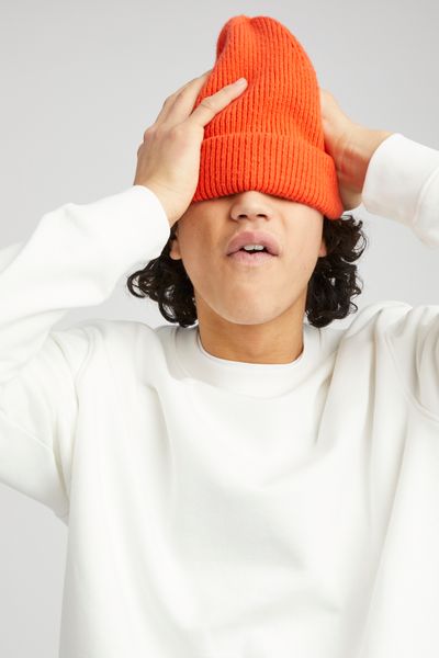 Sweat col rond uni