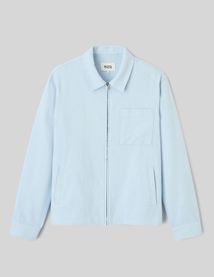 Veste zipp&eacute;e textur&eacute;e