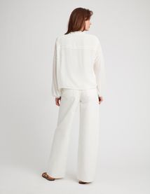 Blouse en plumetis