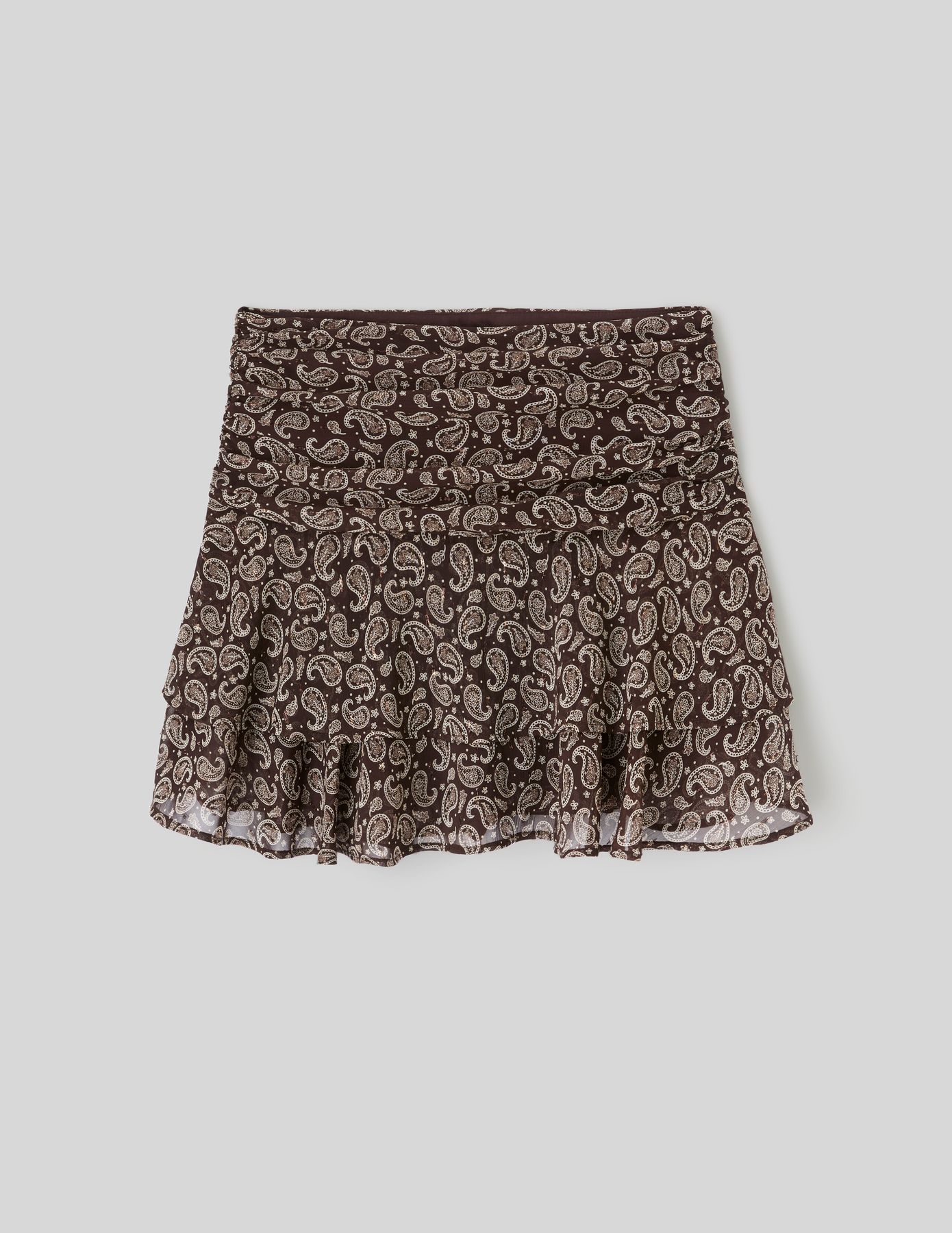 Jupe short imprim&eacute;e