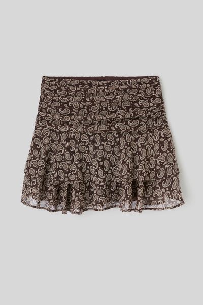 Jupe short imprim&eacute;e