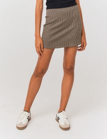 Mini jupe en maille