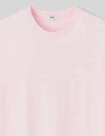 T-shirt broderie poitrine