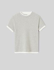 T-shirt effet de superposition