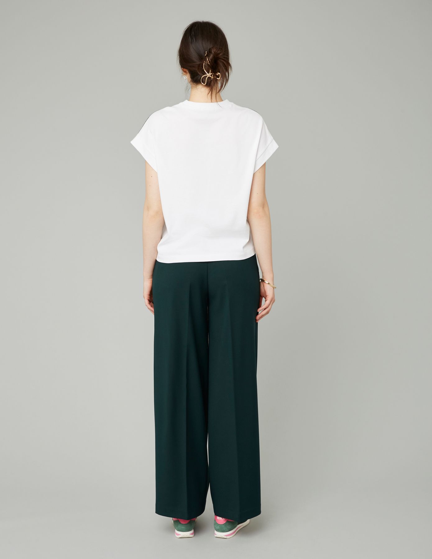 Pantalon large à pinces