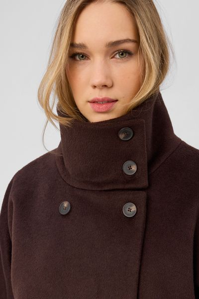 Lainage court col montant