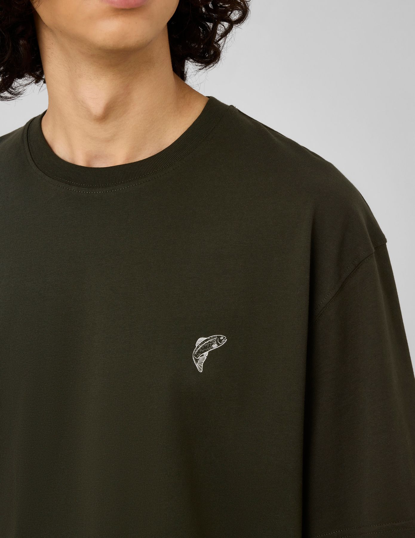 T-shirt imprim&eacute; devant / dos