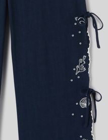 Pantalon broderie
