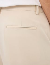 Pantalon urbain  fluide &agrave; plis