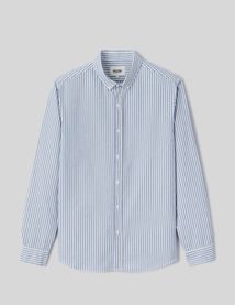 Chemise rayée droite