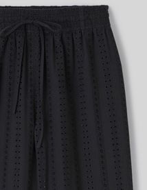 Pantalon fluide ajouré