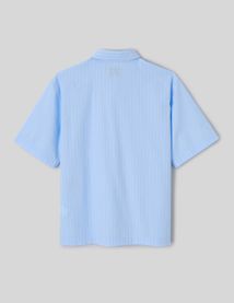 Chemise manches courtes ray&eacute;es