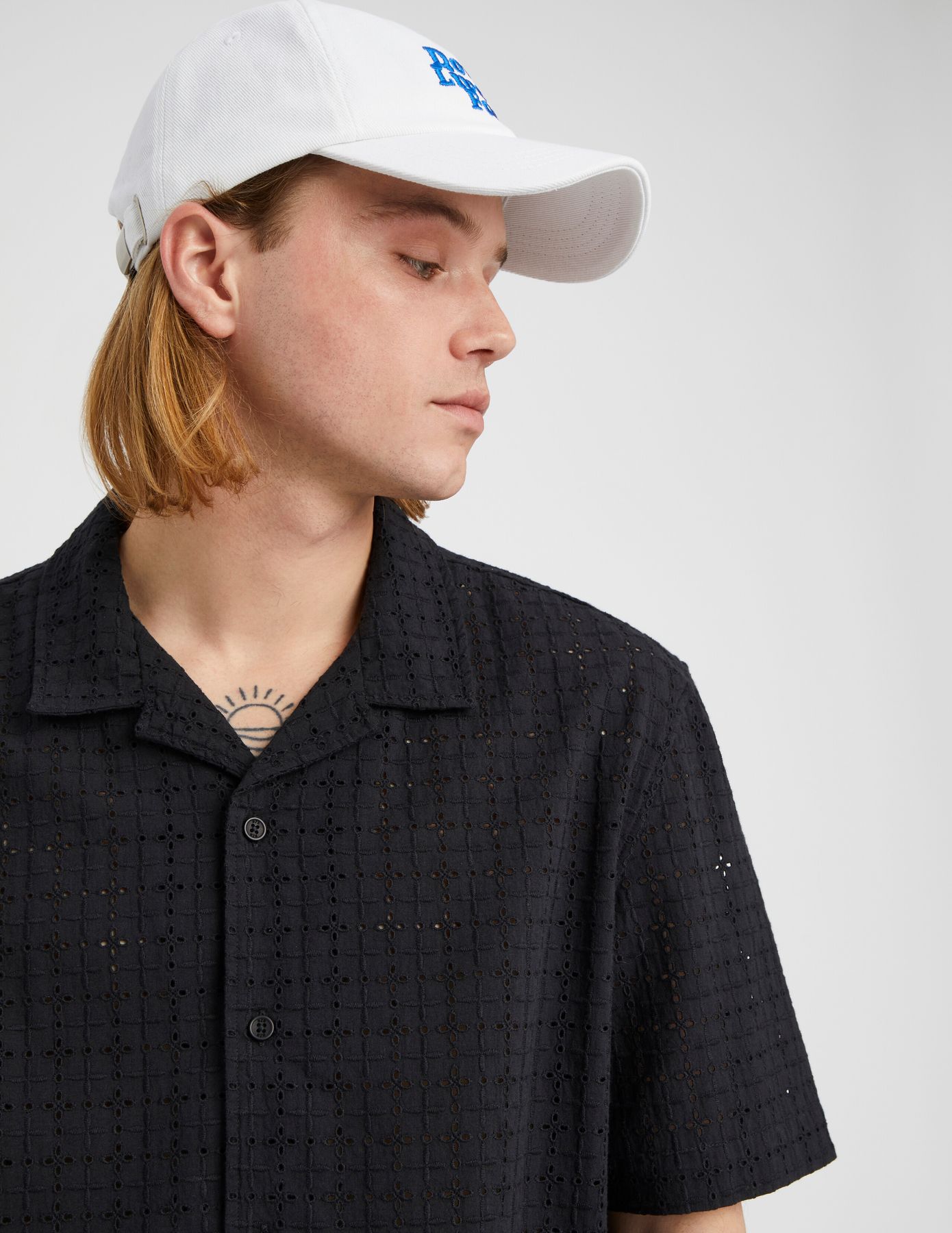 Chemisette broderie anglaise