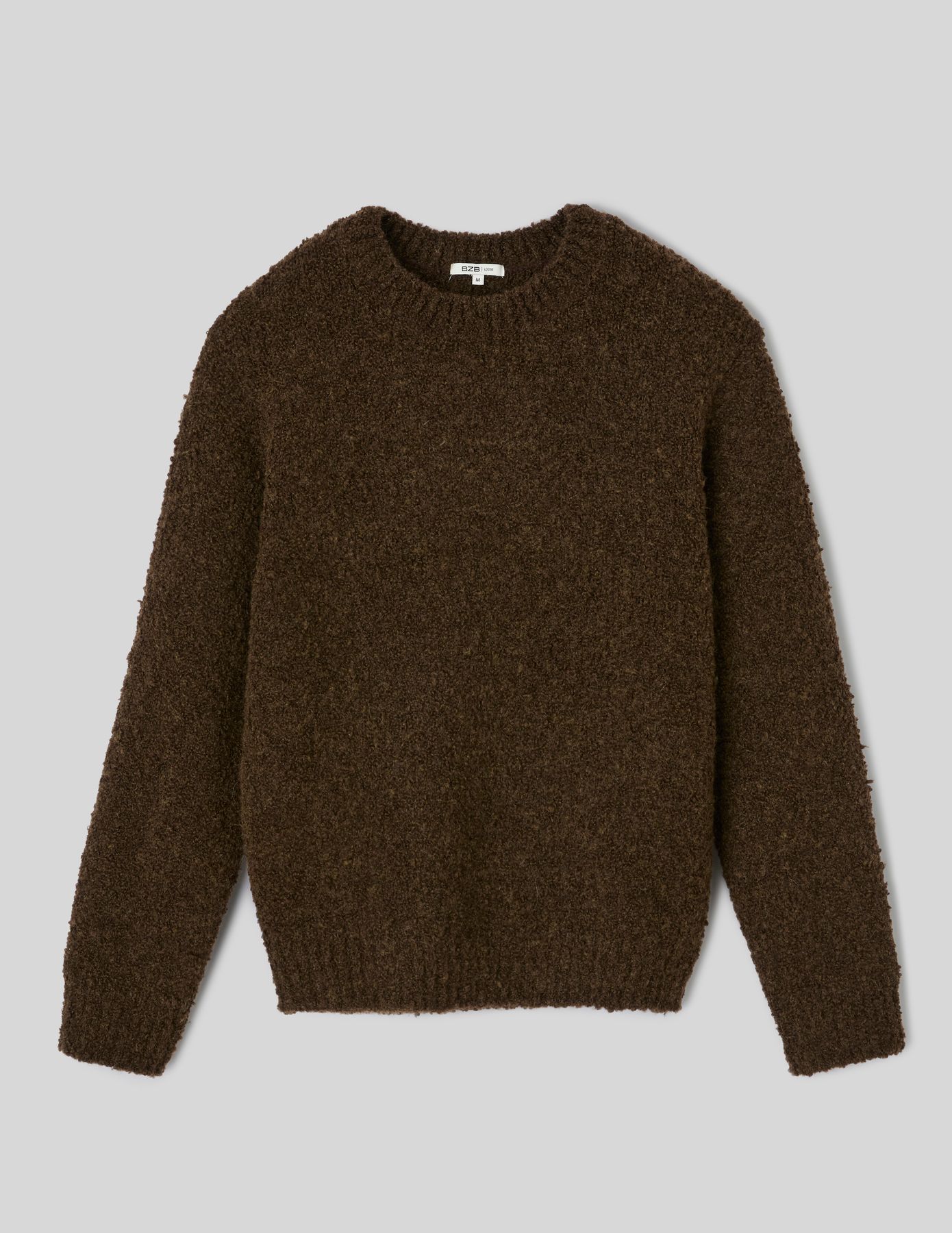 Pull maille bouclette