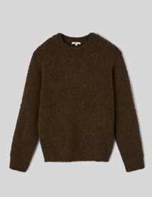 Pull maille bouclette