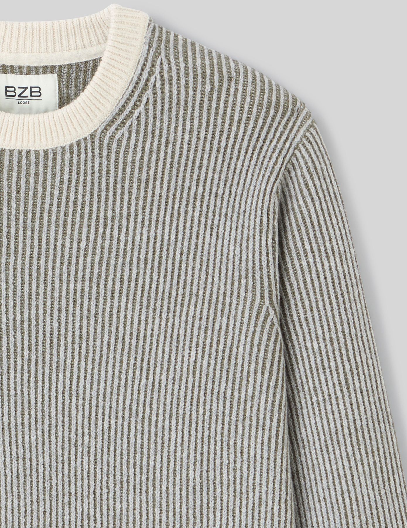 Pull bicolore