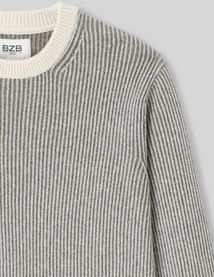 Pull bicolore