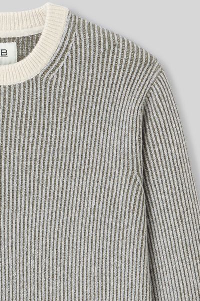 Pull bicolore