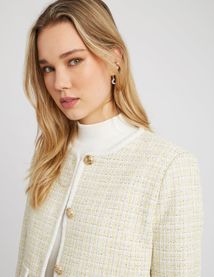 Veste en tweed courte
