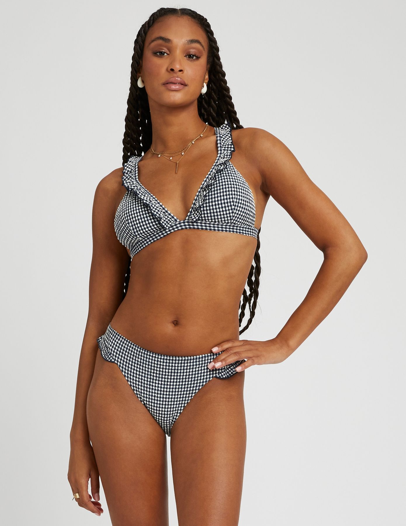 Haut de maillot triangle
