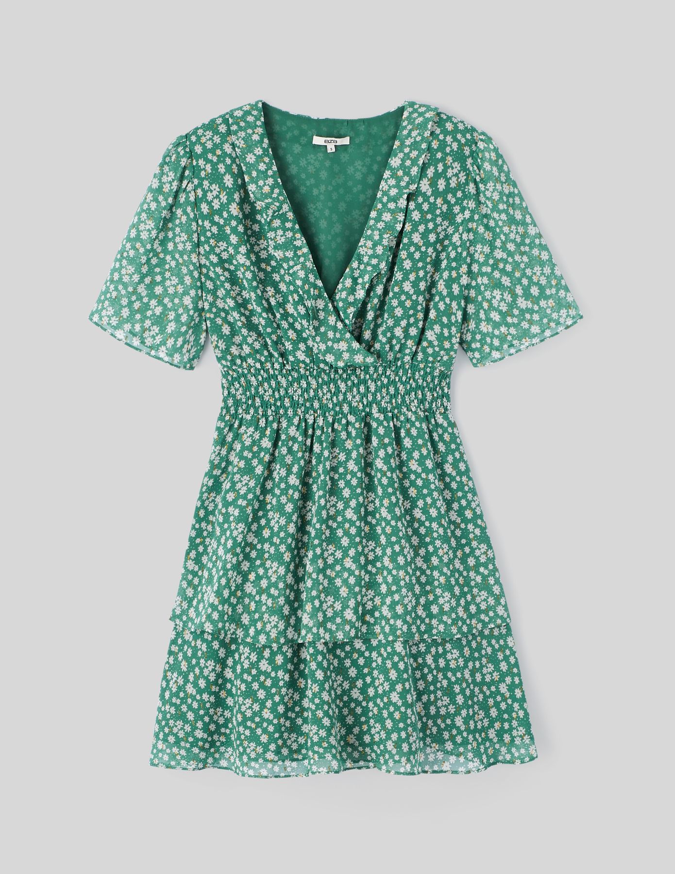 Robe courte imprim&eacute;e