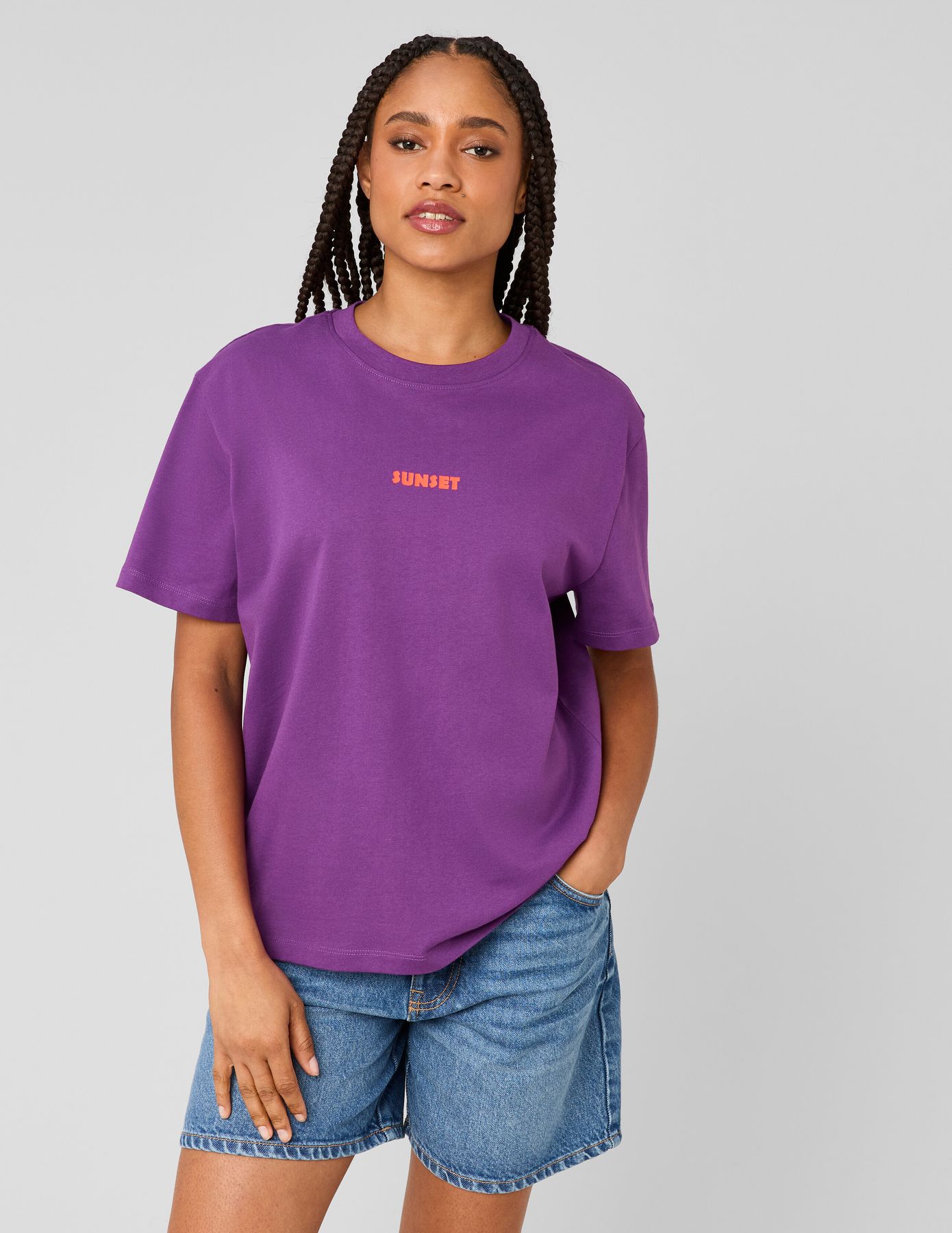 T-shirt imprim&eacute; devant/ dos