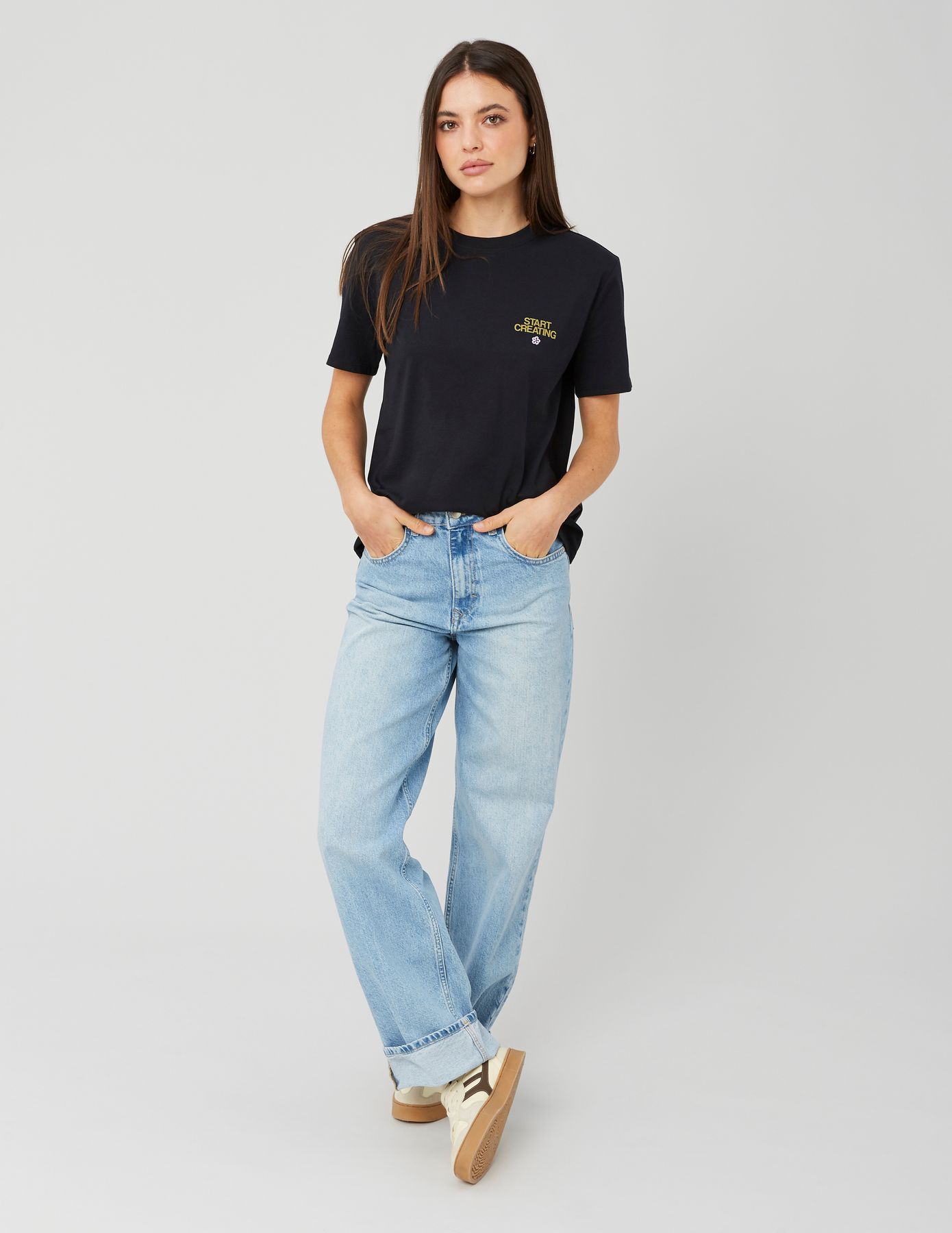 T-shirt imprimé devant/dos