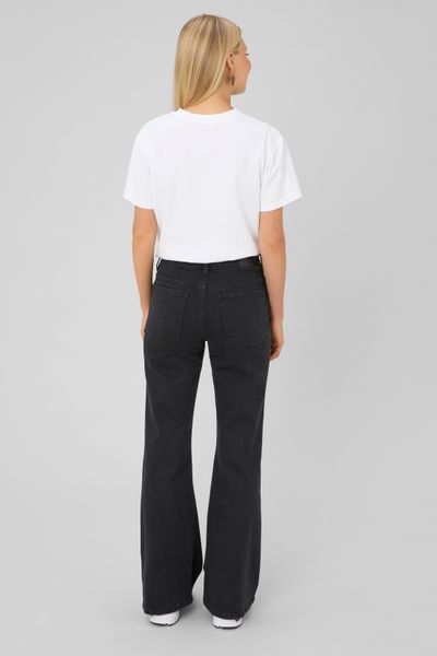 Jean flare taille haute