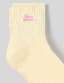 Chaussettes &agrave; message